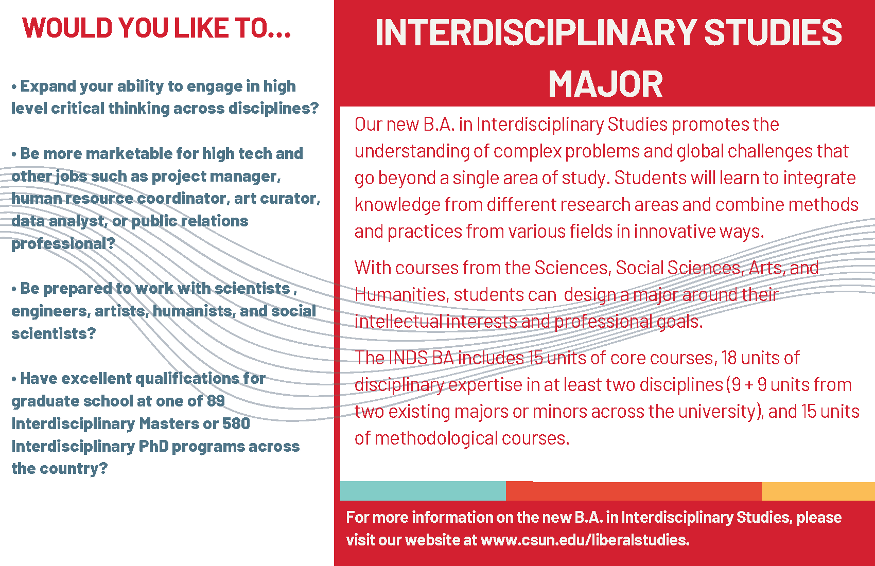 Interdisciplinary Studies And Liberal Studies California State 